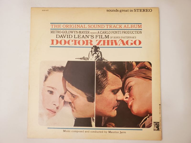 Maurice Jarre Doctor Zhivago (The Original Sound Track Album) vinyl record